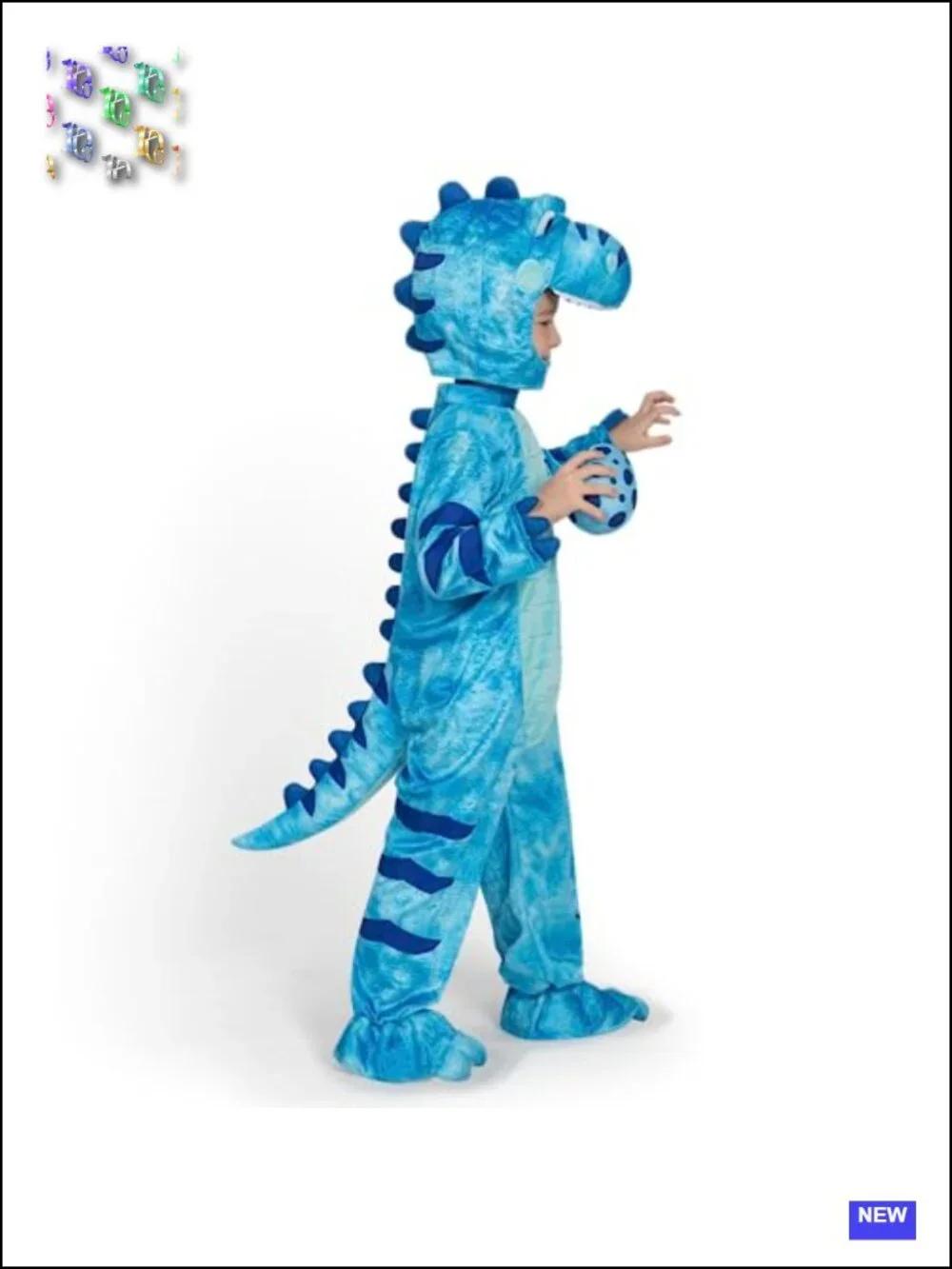 Toddler T-Rex Dinosaur Costume with Hood and Egg